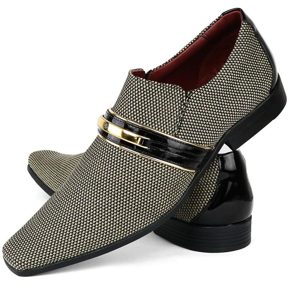 Sapato Social Masculino Gofer com Fivela
