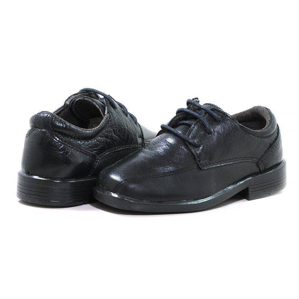 Sapato Social Infantil Bebê Menino em Couro Preto - LAROCHE - Sapato  Infantil - Magazine Luiza