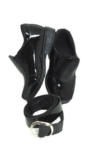 sapato social infantil feminino preto