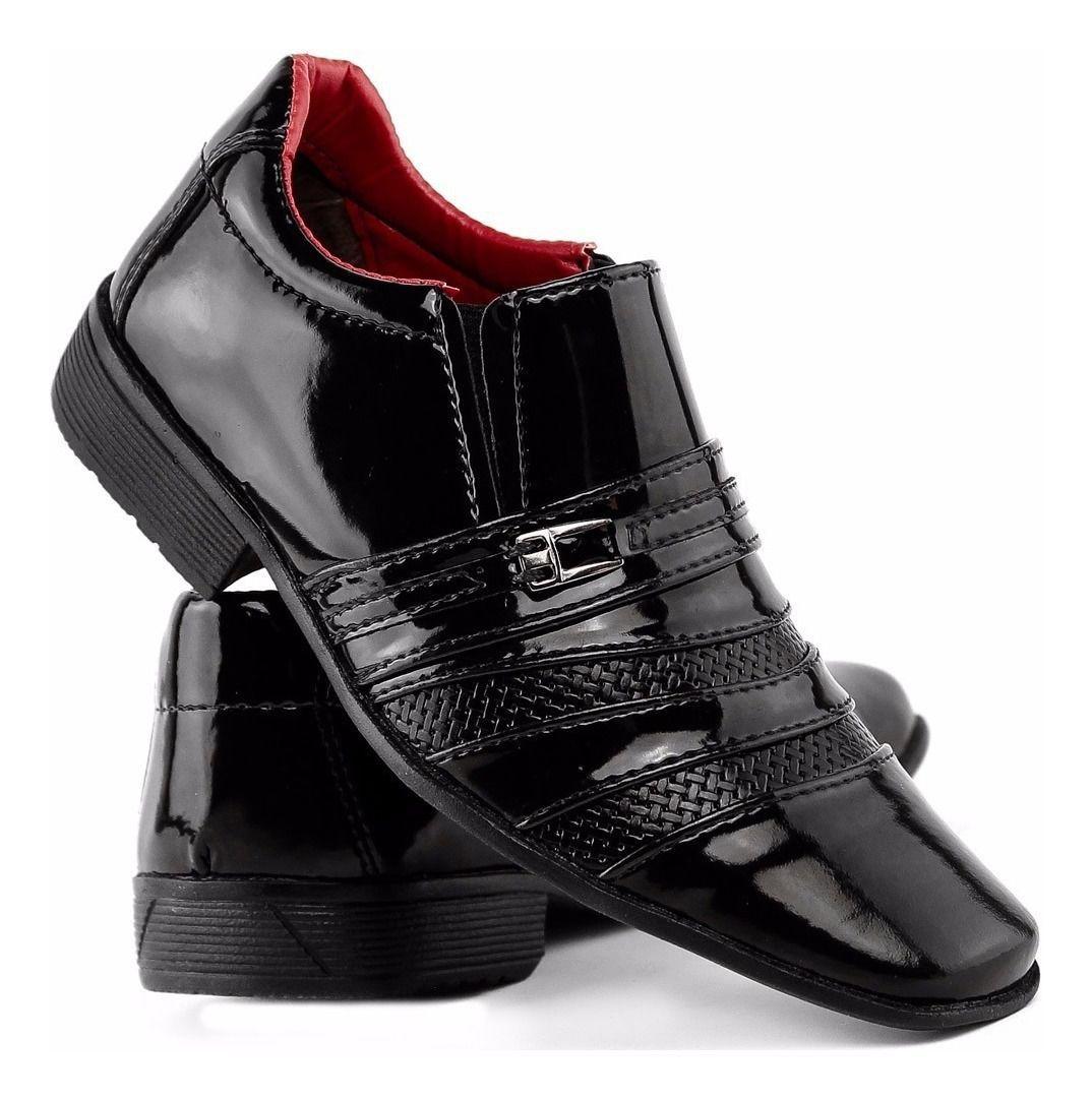 Kit Sapato Social Infantil Masculino Cinto Schiareli no Shoptime