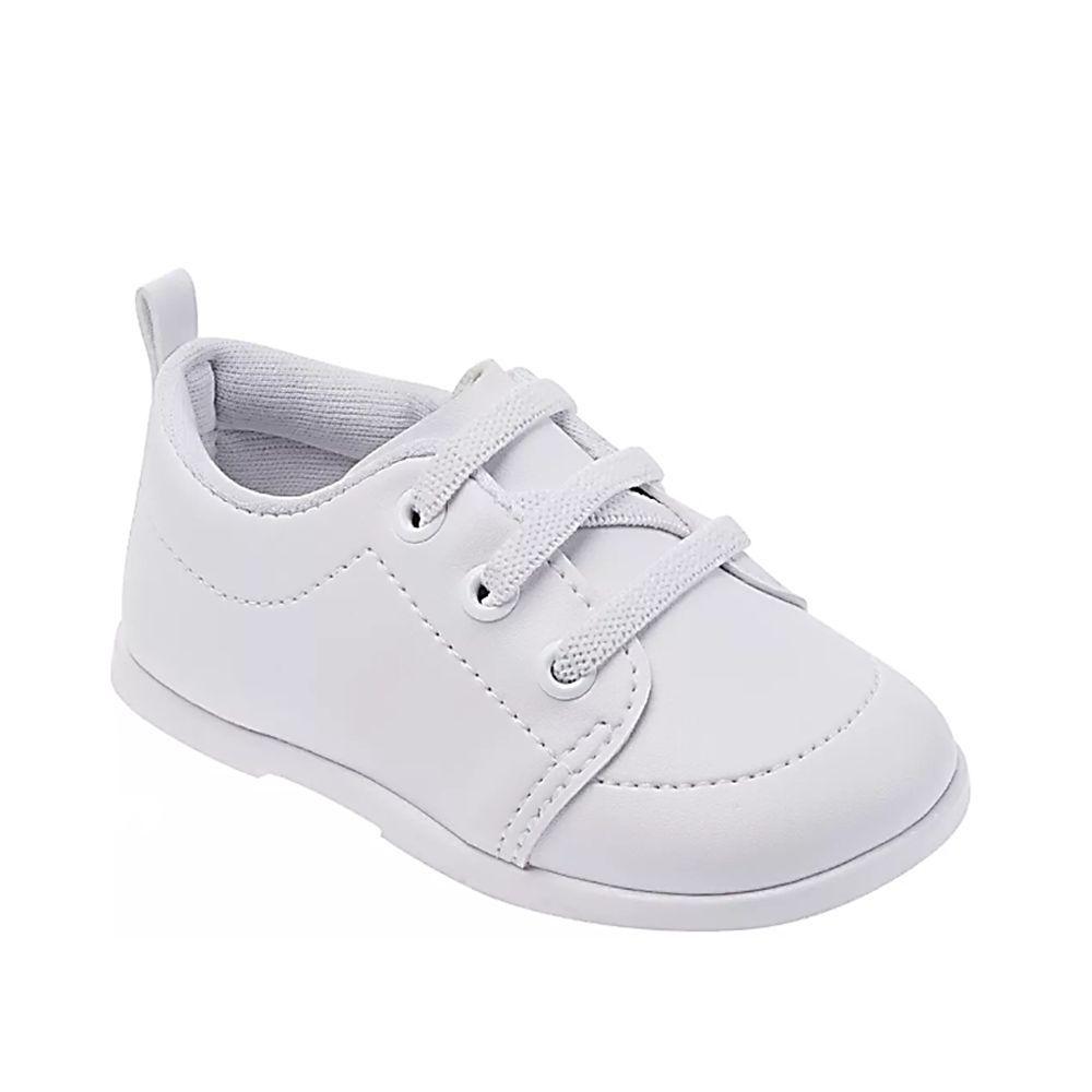sapato social branco infantil feminino