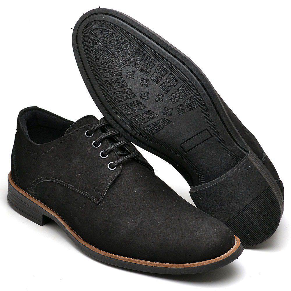 Sapato Social Masculino Couro Liso Sport Fino Clássico Marrom em Promoção |  Ofertas na Americanas