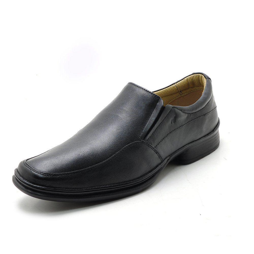 Sapato Social Masculino Rafarillo Soft Confort em Couro Preto - Sapato  Social Masculino - Magazine Luiza
