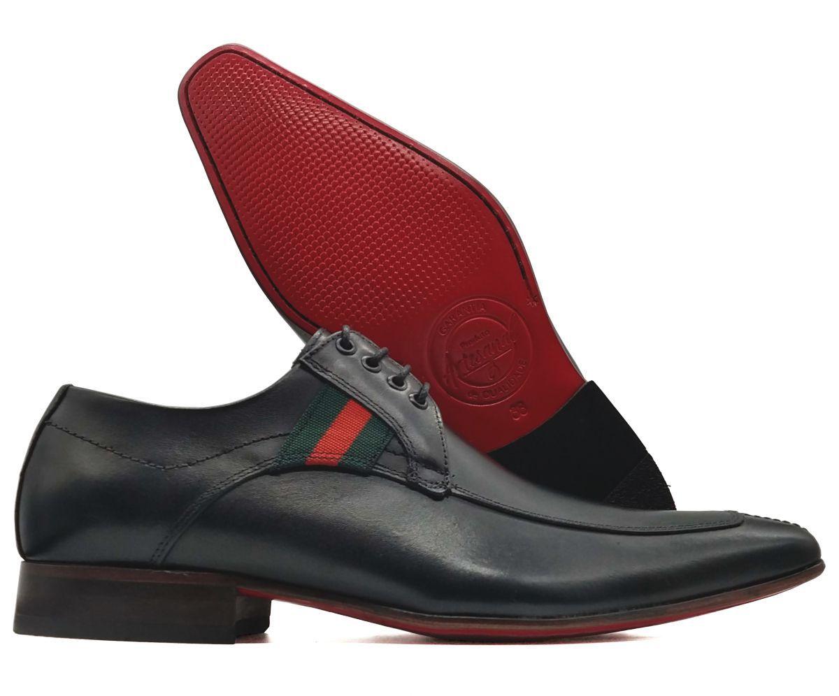 Sapato social oxford masculino bico fino sola couro MOD 309 - BIGIONI -  Sapato Casual Masculino - Magazine Luiza