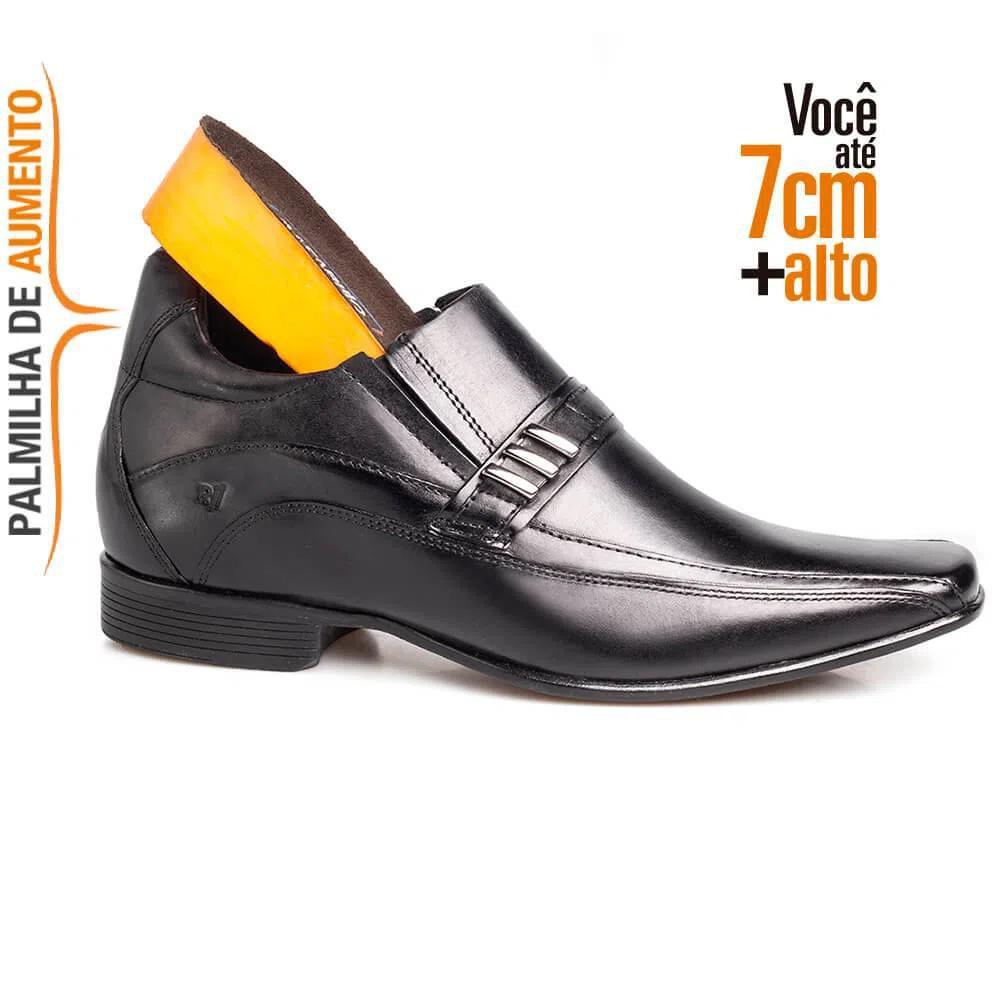sapato social com salto interno
