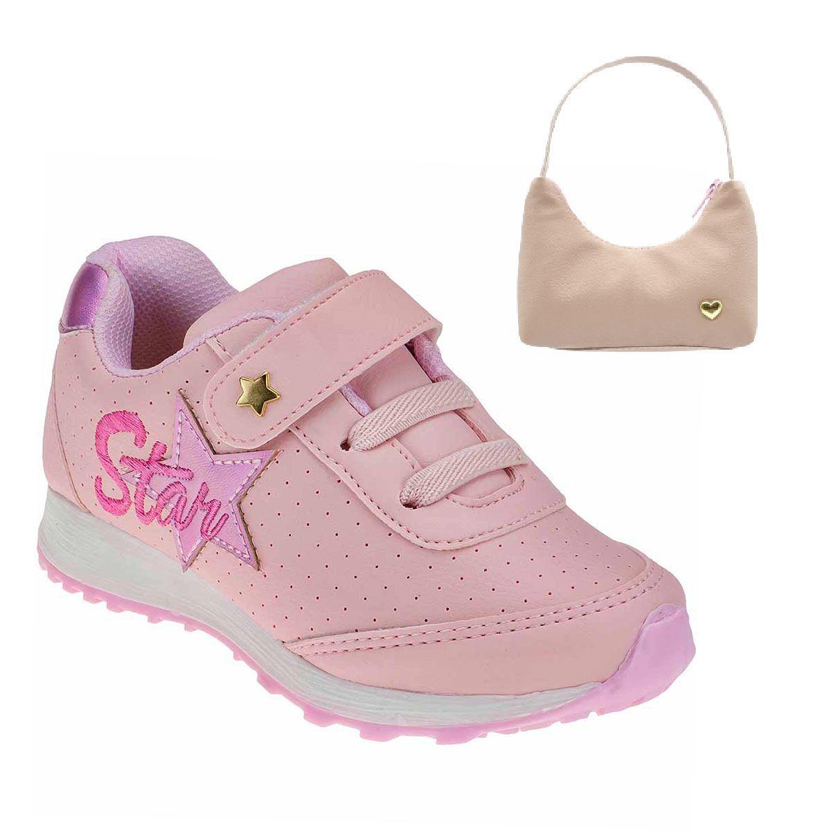 Sapato Tênis Infantil Feminino Menina Para Escola e Brincar - Club Happy -  Tênis Infantil - Magazine Luiza