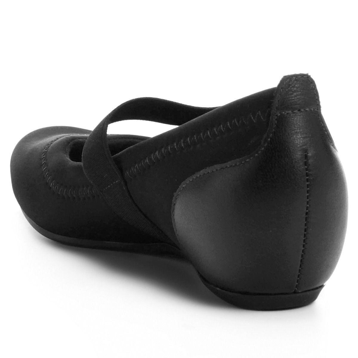 sapato boneca usaflex preto