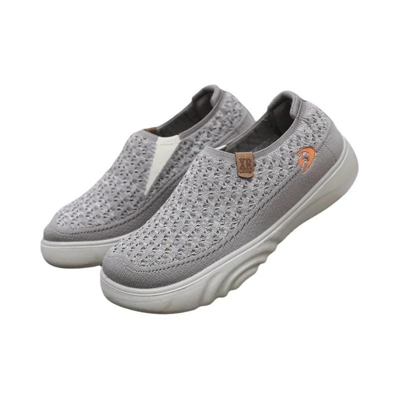 Sapatos Femininos Casuais De Verão Respiráveis baixos Sola Macia