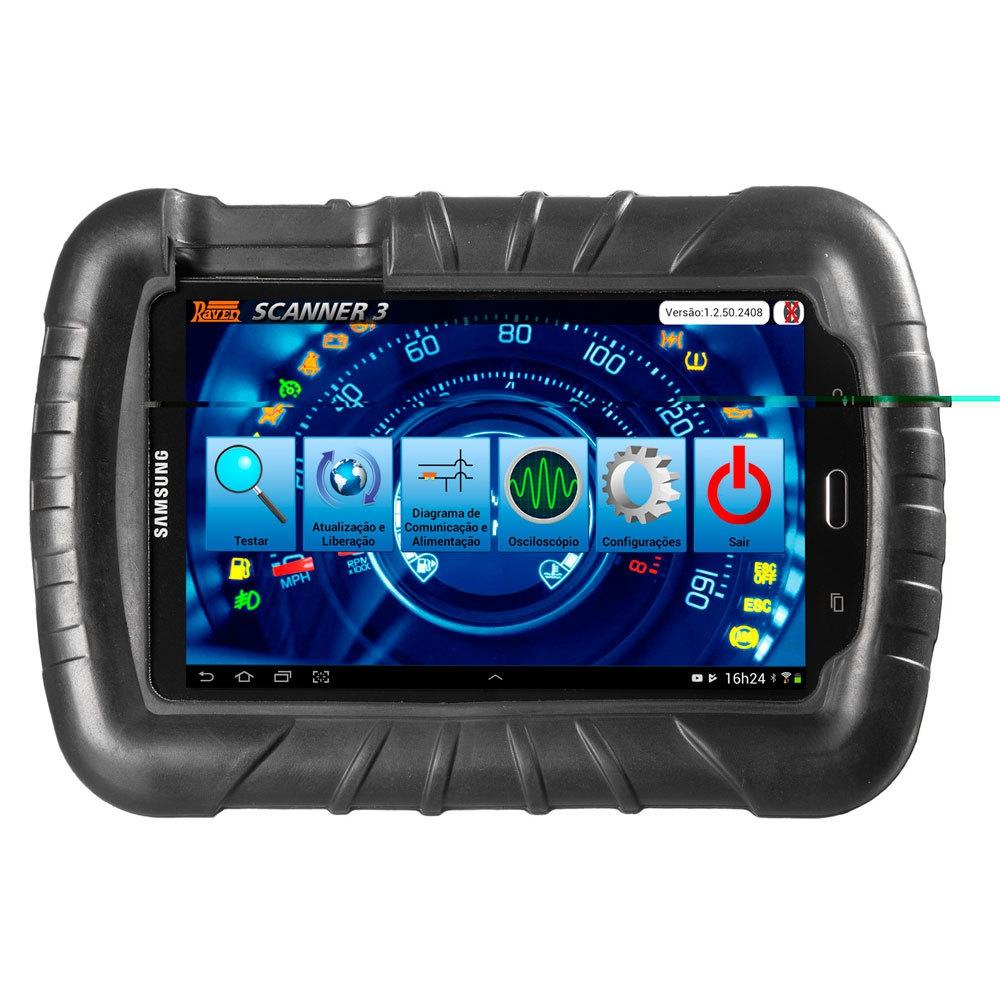 Scanner automotivo 3 Starter com tablet de 7” 108850 Raven Scanner Automotivo Magazine Luiza