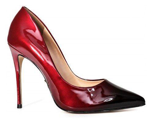 Scarpin Carrano Sfumato Vermelho Com Preto, Salto Alto 11,5cm - Scarpin  Feminino - Magazine Luiza