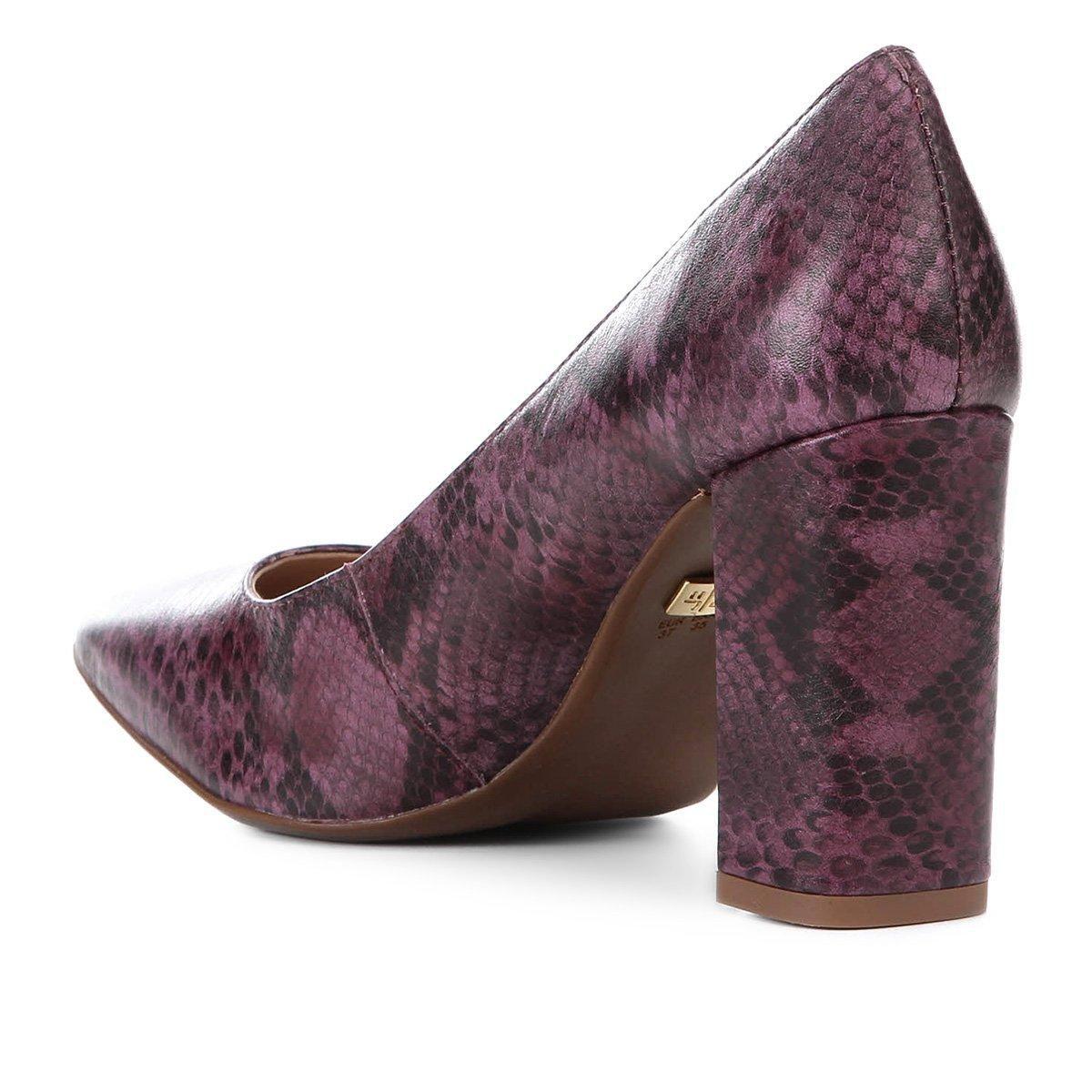 Scarpin Couro Jorge Bischoff Animal Print Snake - Scarpin Feminino -  Magazine Luiza