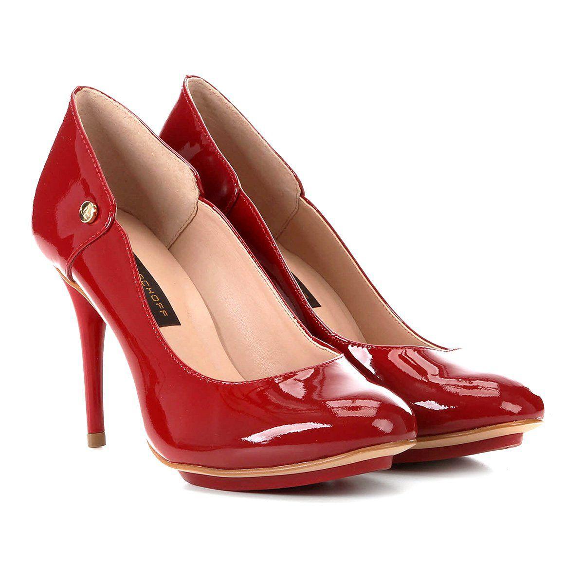 Sapato Scarpin Vermelho Sapato Boneca Jorge Bischoff Bischoff