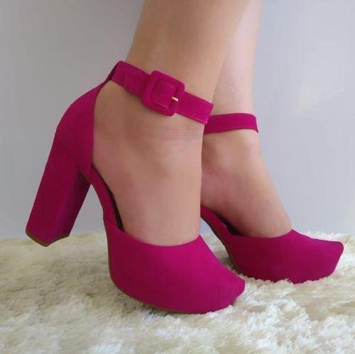 scarpin rosa pink vizzano