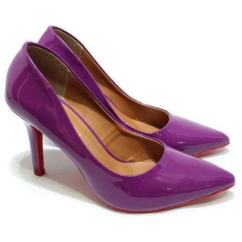 scarpin cor uva