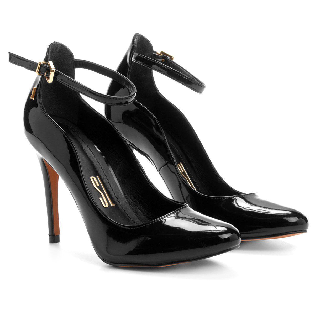 Tornozeleira Zattini Scarpin Com Tornozeleira Salto Baixo Sapato