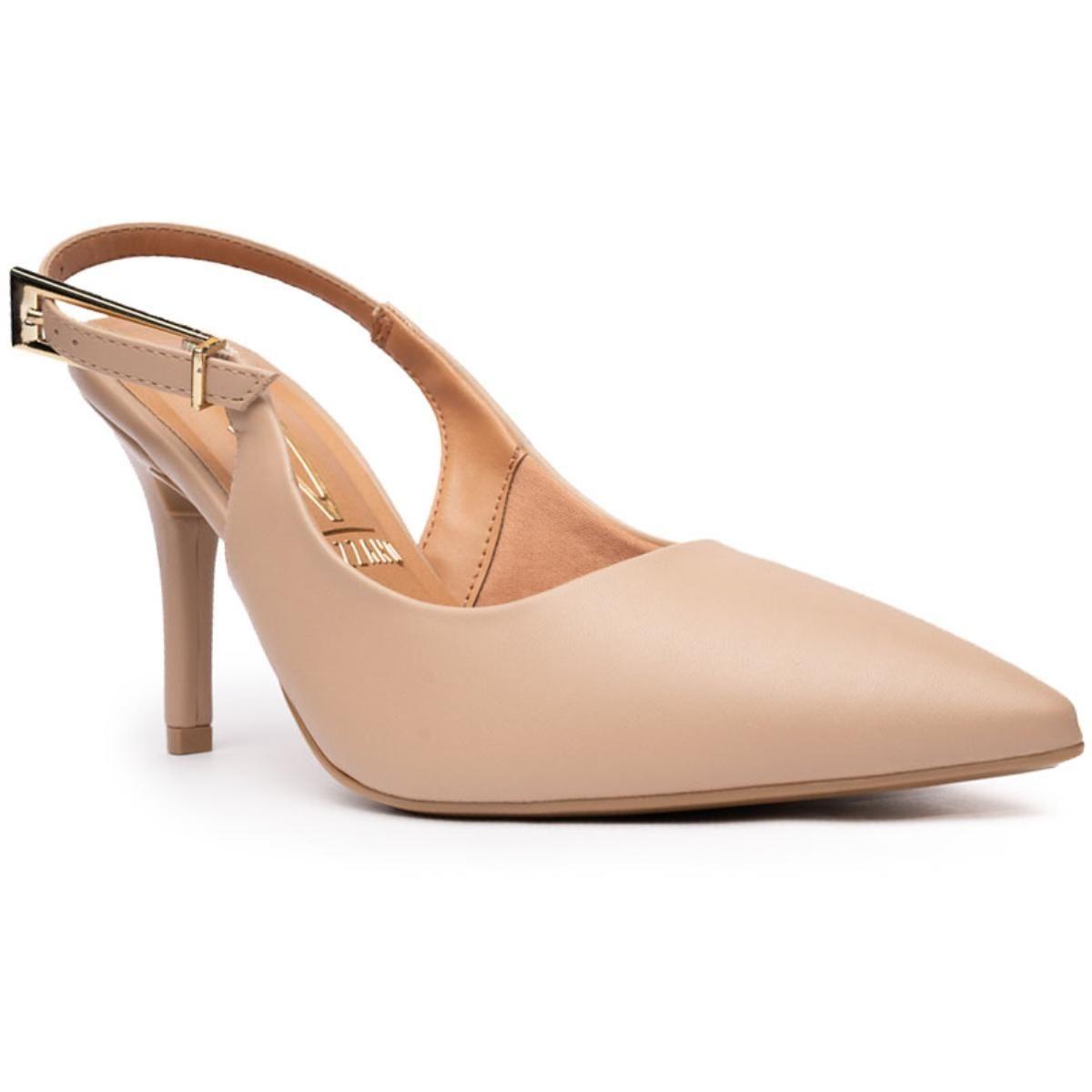 Salto Alto Scarpin Vizzano Verniz Scarpin Bico Fino Scarpin Ala - Main Image