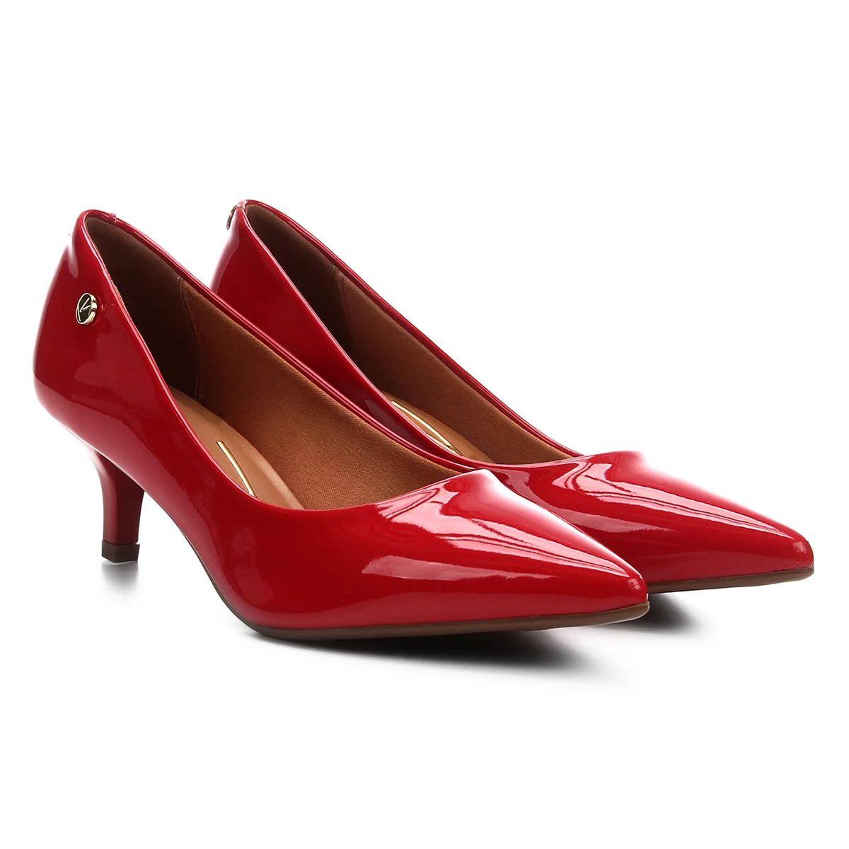 Scarpin Vermelho Sapatos Zattini Sapato Scarpin Vermelho Sapato