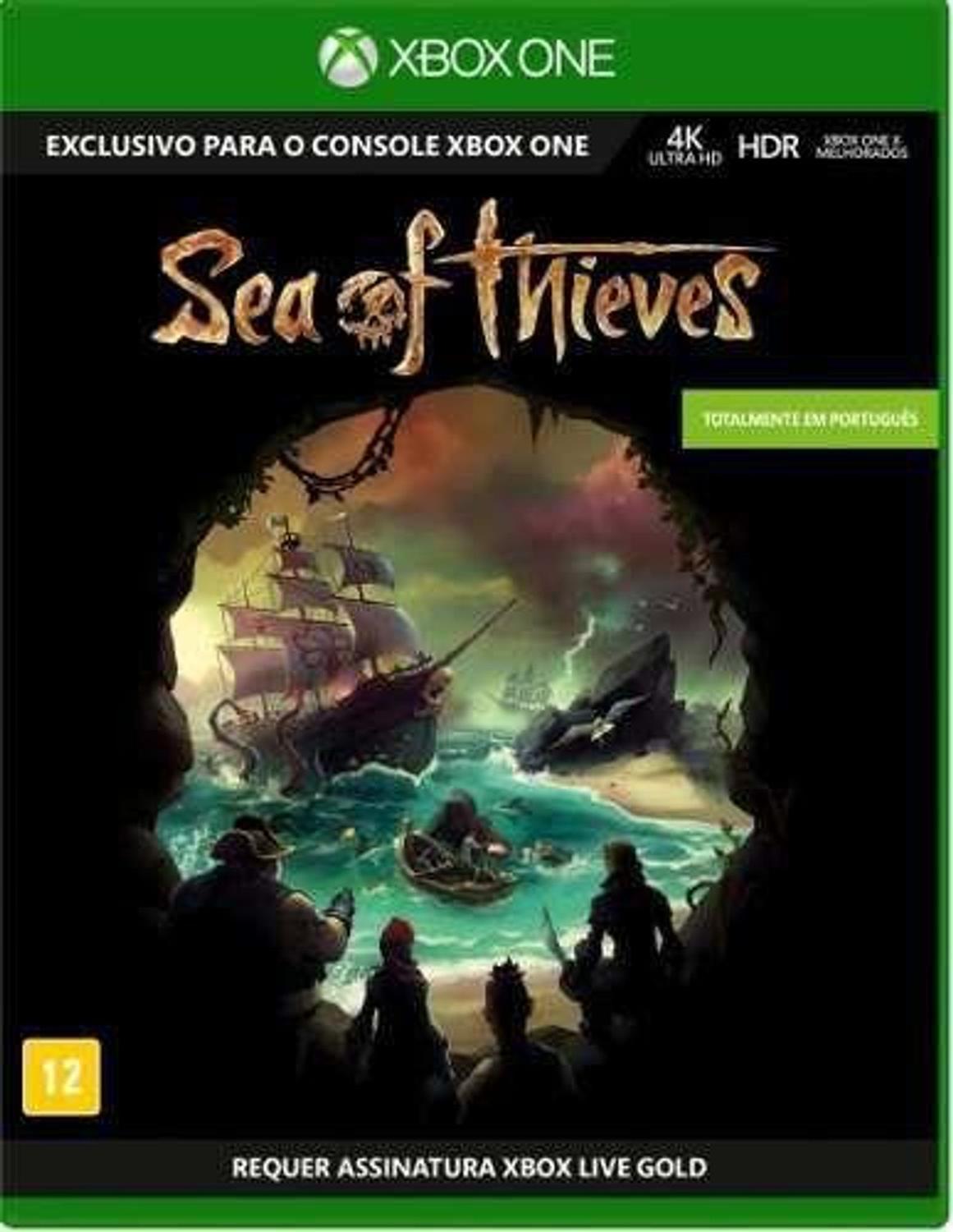 Sea Of Thieves Xbox One Midia Fisica Xboxone Outros Games Magazine Luiza