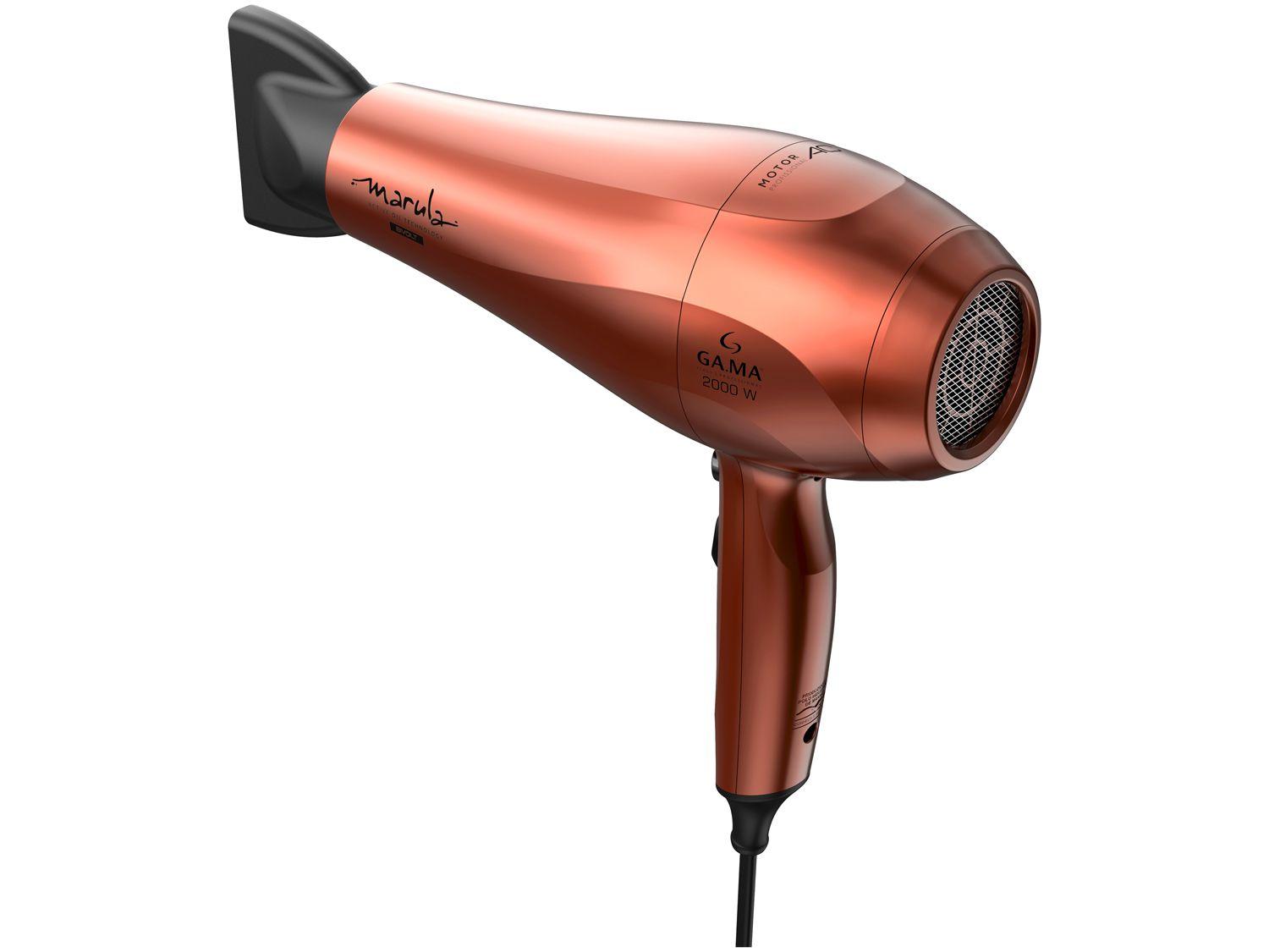 Secador De Cabelo Gama Marula Ceramic Ion 2000w - Bivolt Cor Marrom  110v/220v