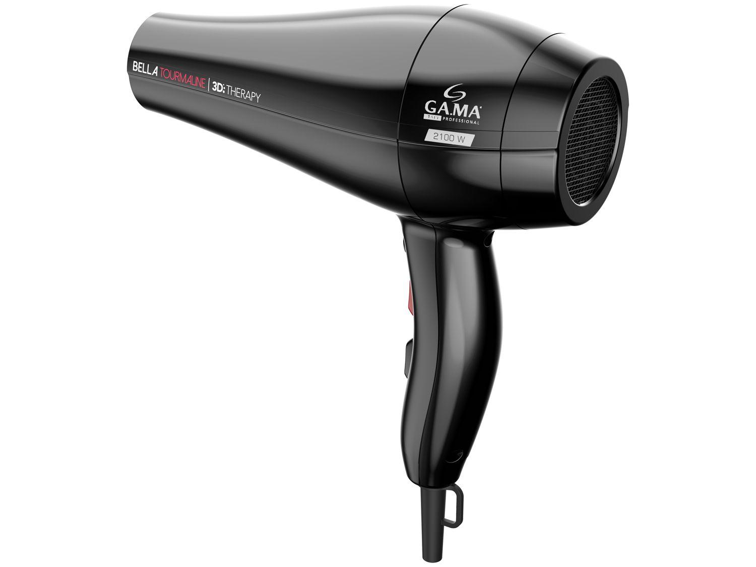 Secador de Cabelo GAMA Bella Tourmaline - Preto com Íons 2100W 2 ...