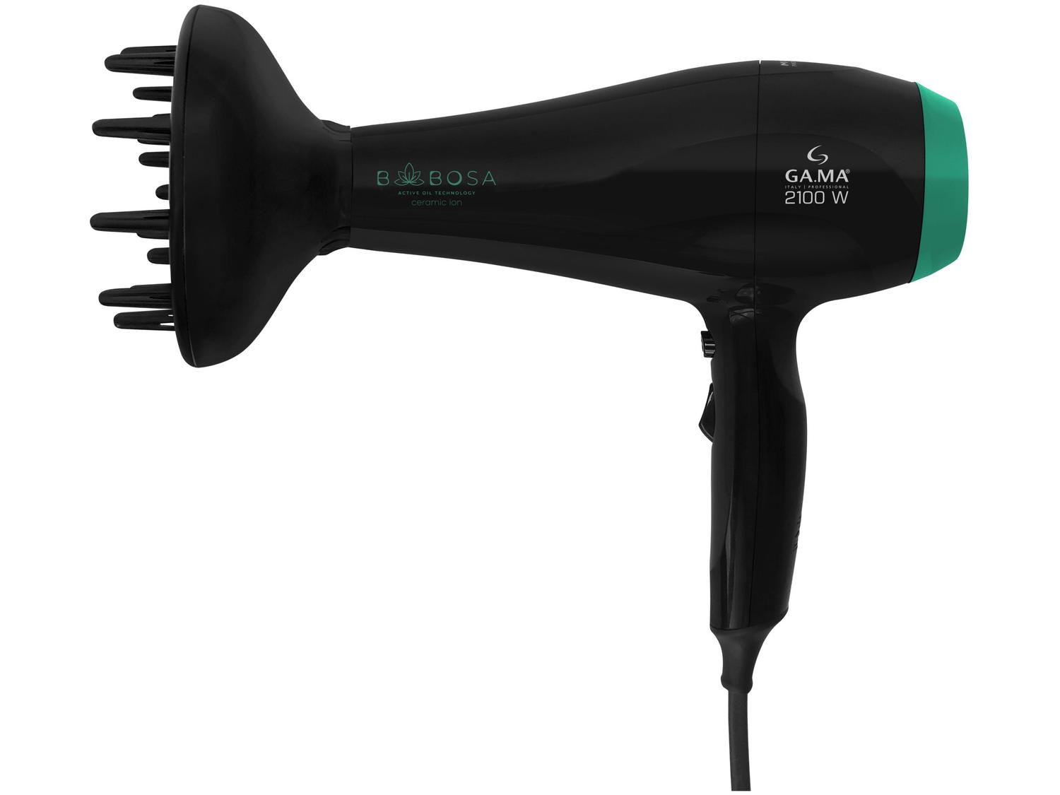 Secador de Cabelo GAMA ITALY Ceramic Ion Preto Shopping Smiles