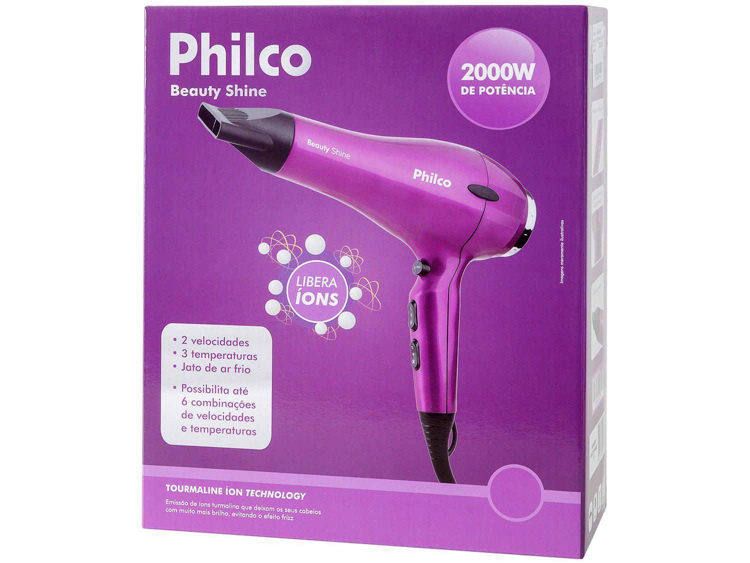 Secador de Cabelo Philco Beauty Shine