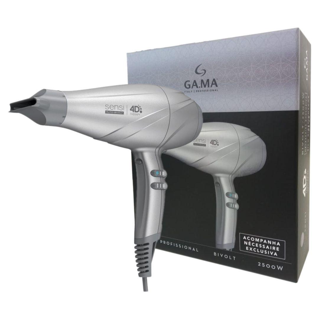 Secador de cabelo profissional gama sensi 4d therapy 2500w moon - bivolt -  Ga.ma - Secador de Cabelo Profissional - Magazine Luiza