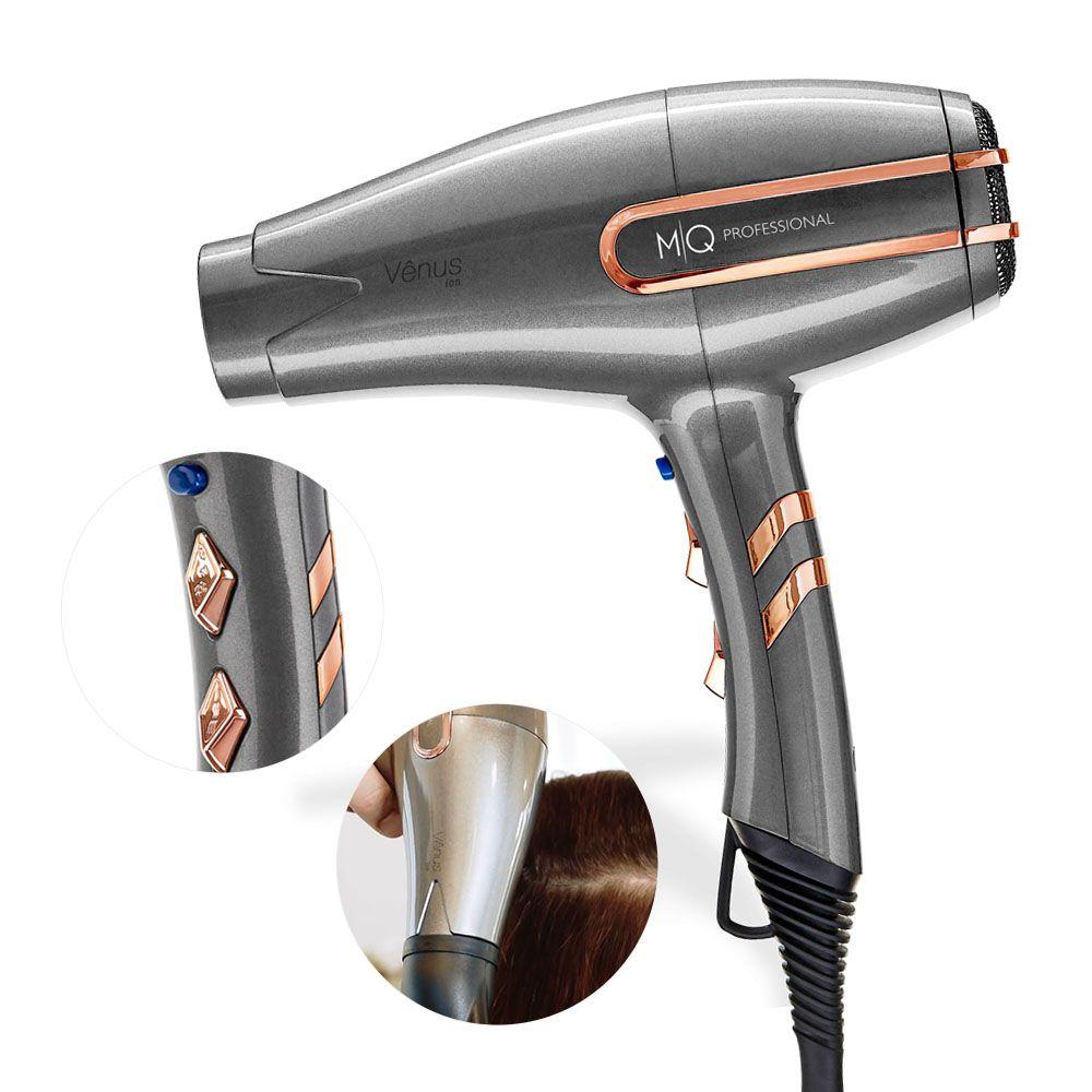 Secador De Cabelo Vênus Mq 2400w Profissional Forte P/ Salão