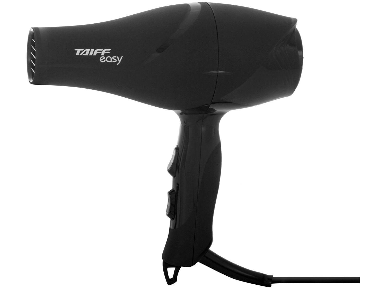 Secador de Cabelo Taiff Easy Preto 1700W 2 Velocidades