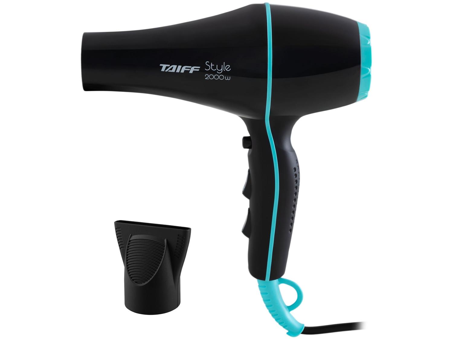 Secador de Cabelo Taiff Style Preto 2000W