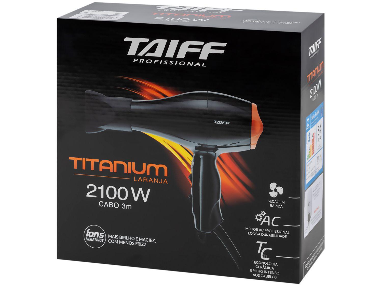 Secador de Cabelo Taiff Titanium Colors
