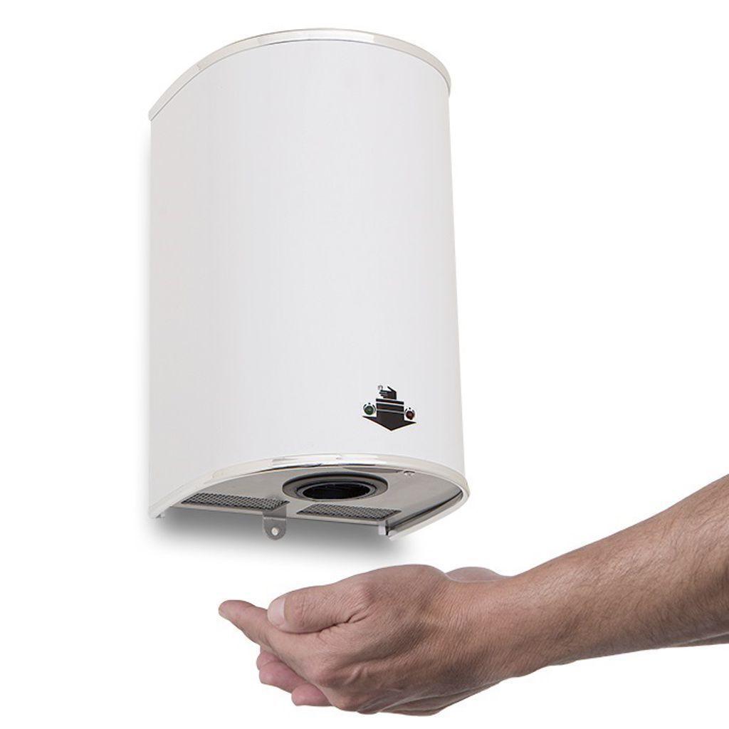 Secador de mãos automático ECO-1800 INOX 127V - Branco - de Mãos Magazine Luiza