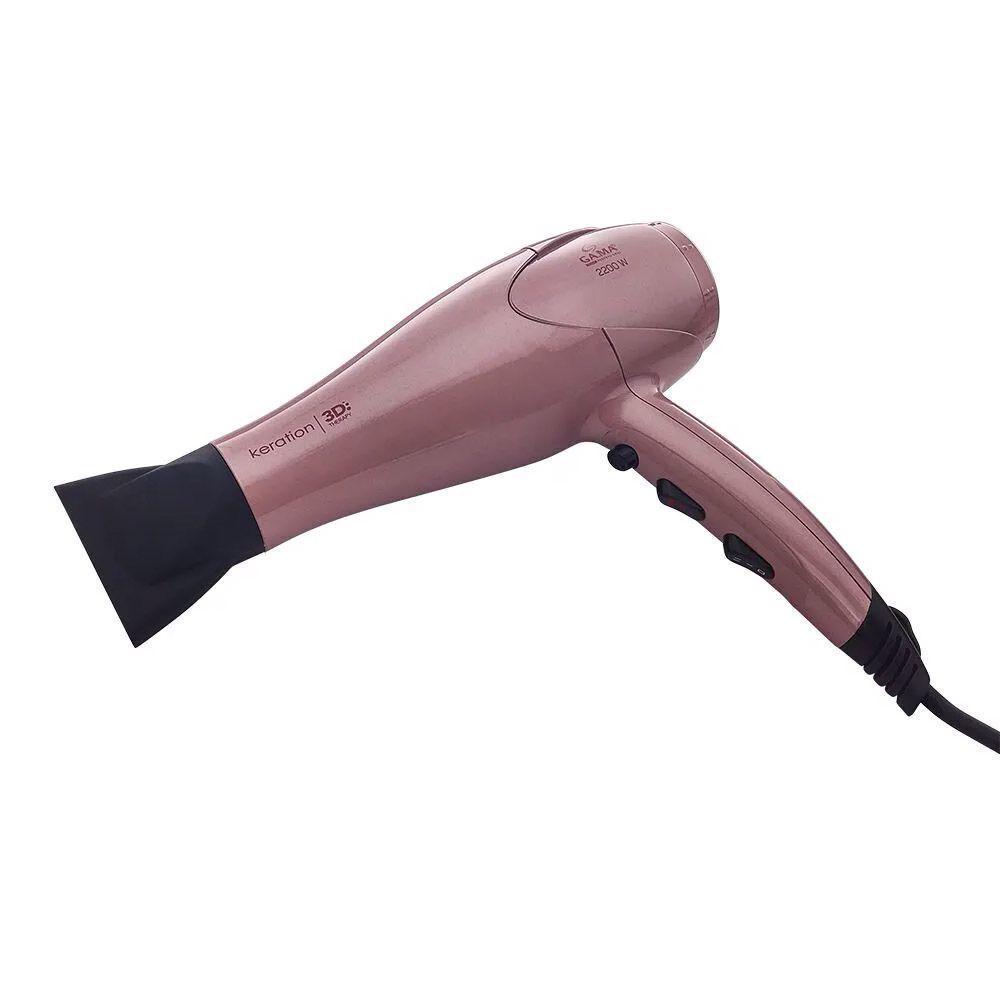 Secador Gama Italy Keration 3D Pro 2200W Profissional 127v - Secador de  Cabelo Profissional - Magazine Luiza