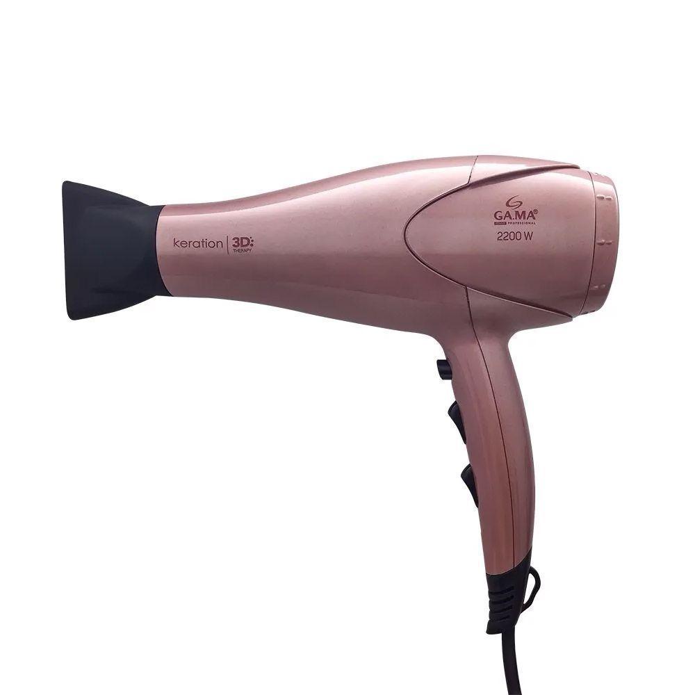 Secador Gama Italy Keration 3D Pro 2200W Profissional 127v - Secador de  Cabelo Profissional - Magazine Luiza