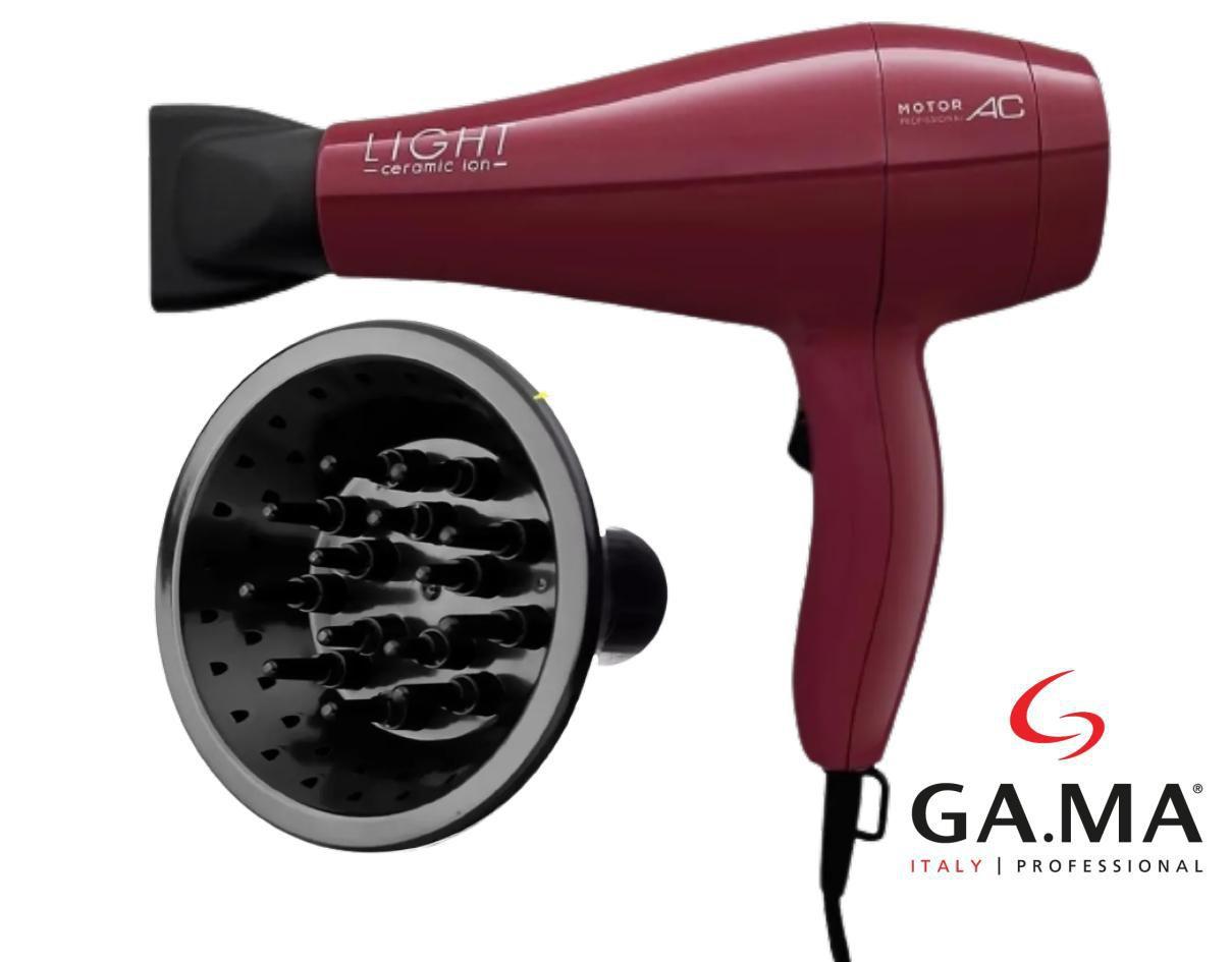 Cachos Difusor Gama Comprar Secador Gama Light Ceramic Ion Marsala