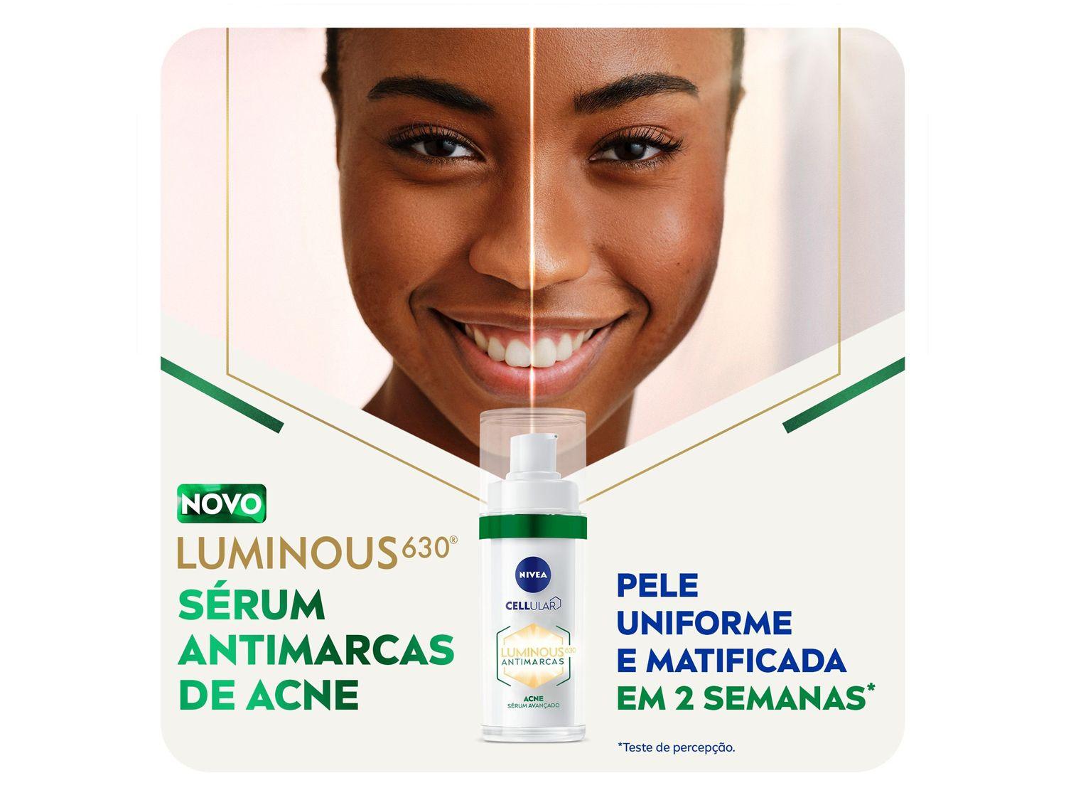 Sérum Facial Nivea Antimarcas Luminous 630 Acne 30ml