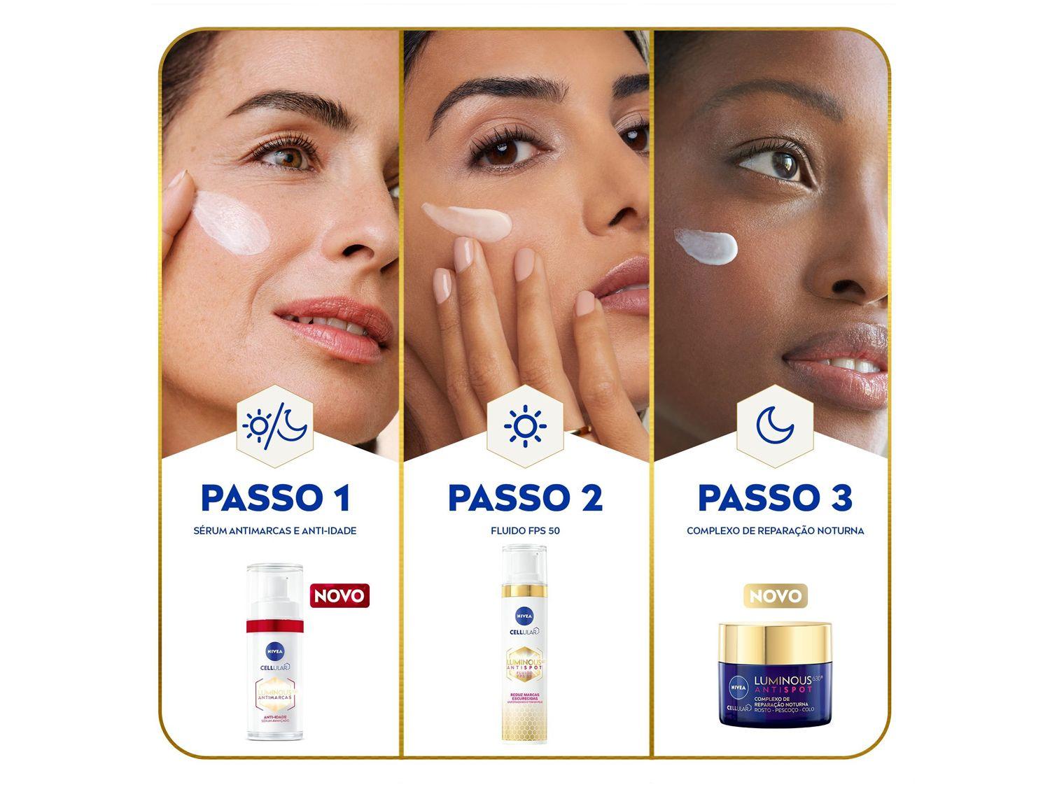 Sérum Facial Nivea Luminous 630 Antimarcas 30ml
