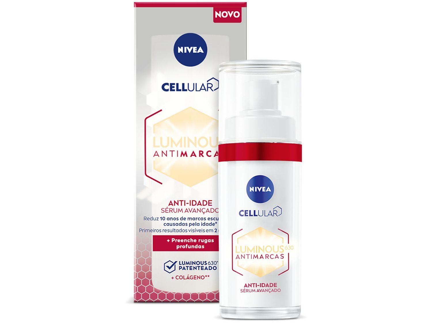 Sérum Facial Nivea Luminous 630 Antimarcas 30ml