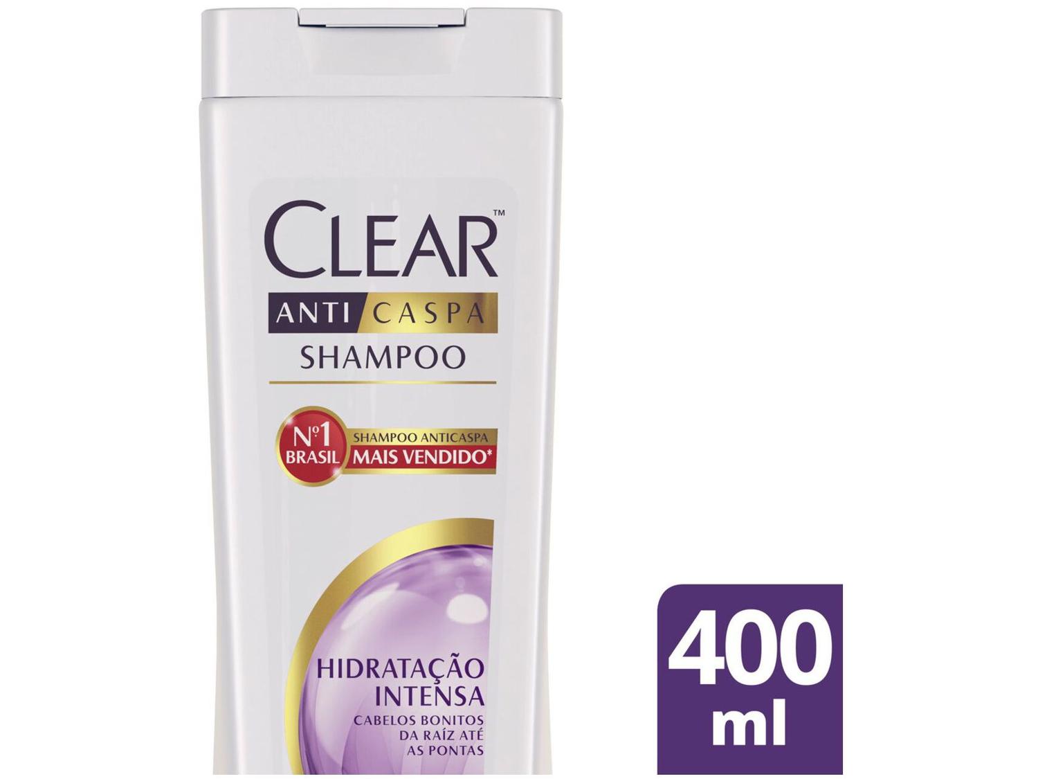 Shampoo Anticaspa Clear Women Hidratação Intensa