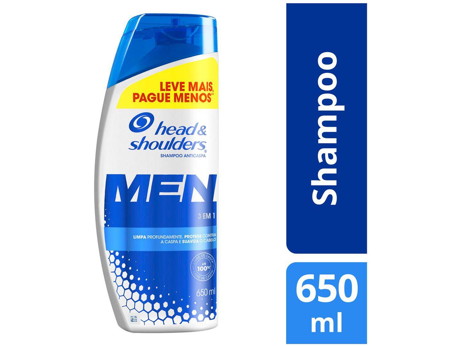 Shampoo Anticaspa Head & Shoulders Men 3 em 1