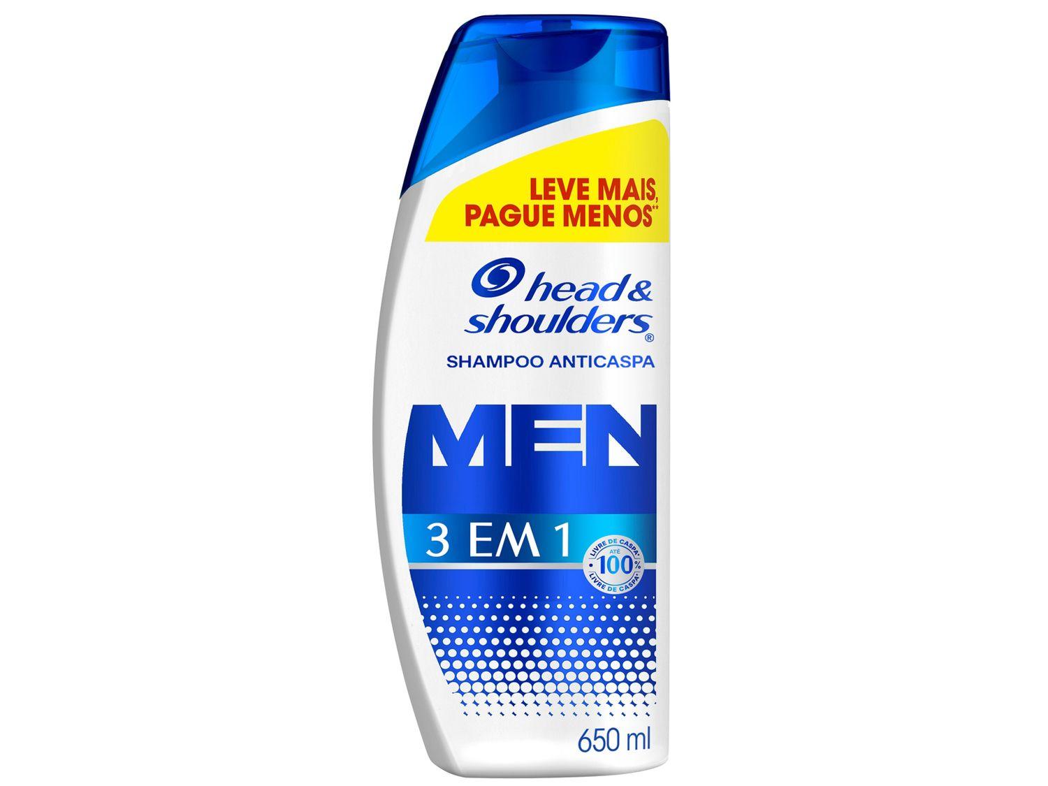 Shampoo Anticaspa Head & Shoulders Men 3 em 1