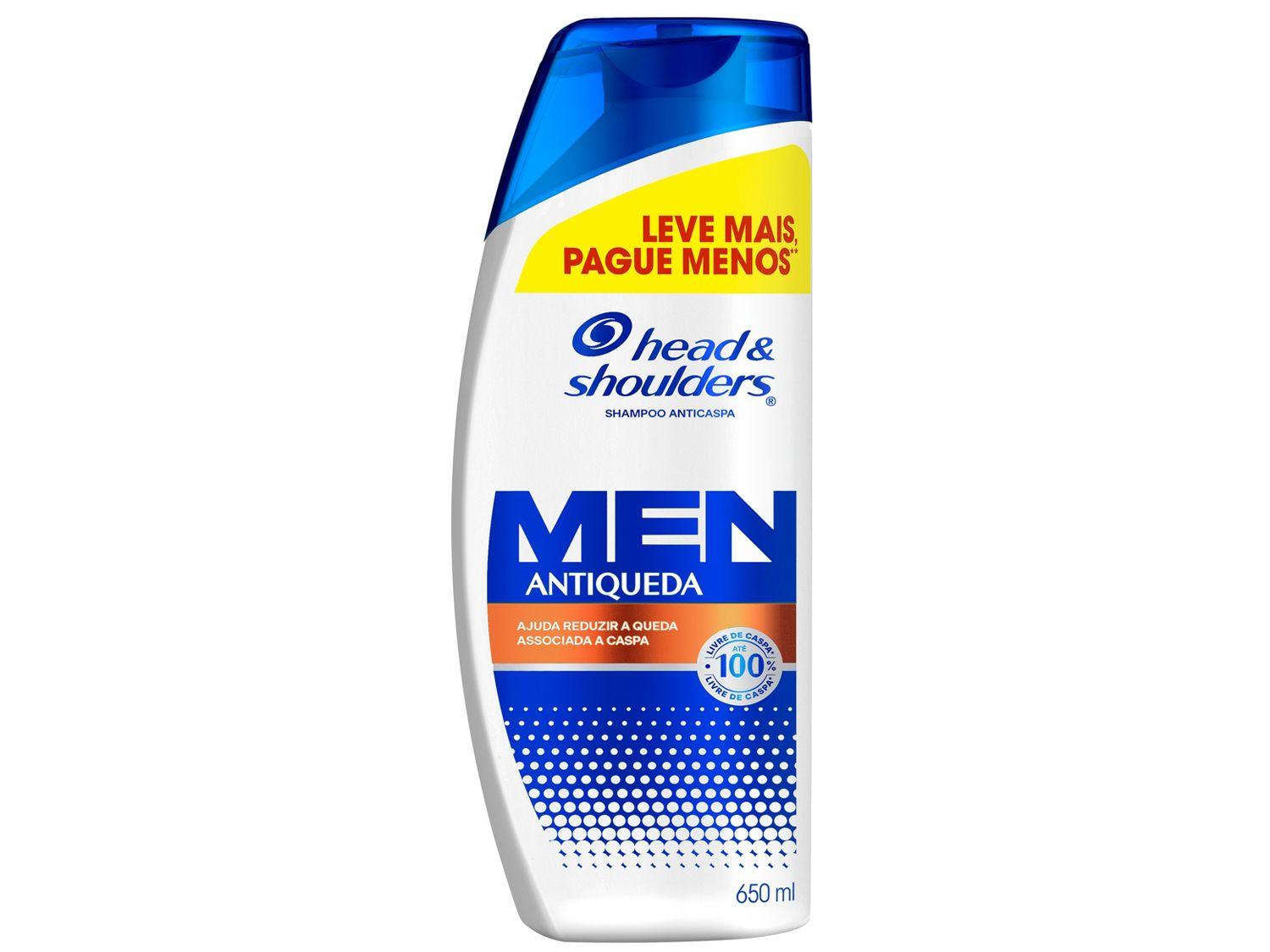 Shampoo Anticaspa Head & Shoulders Men Antiqueda 650ml