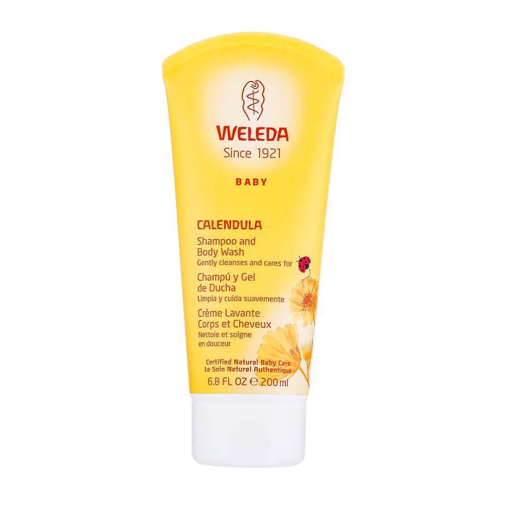 Shampoo & Body Wash Natural de Calêndula 200ml Weleda Shampoo