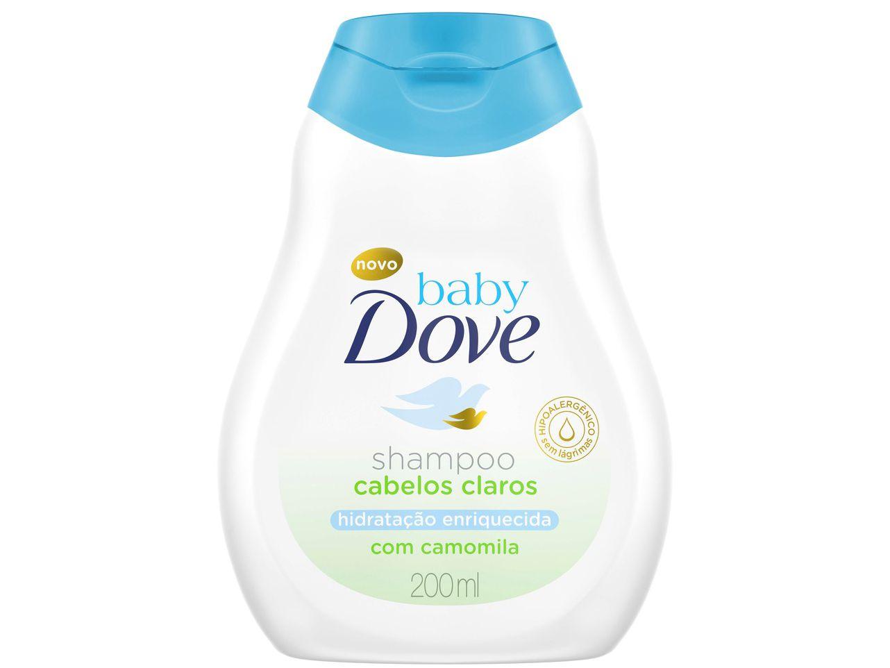 Shampoo Dove Baby Hidratação Enriquecida 200ml Shampoo