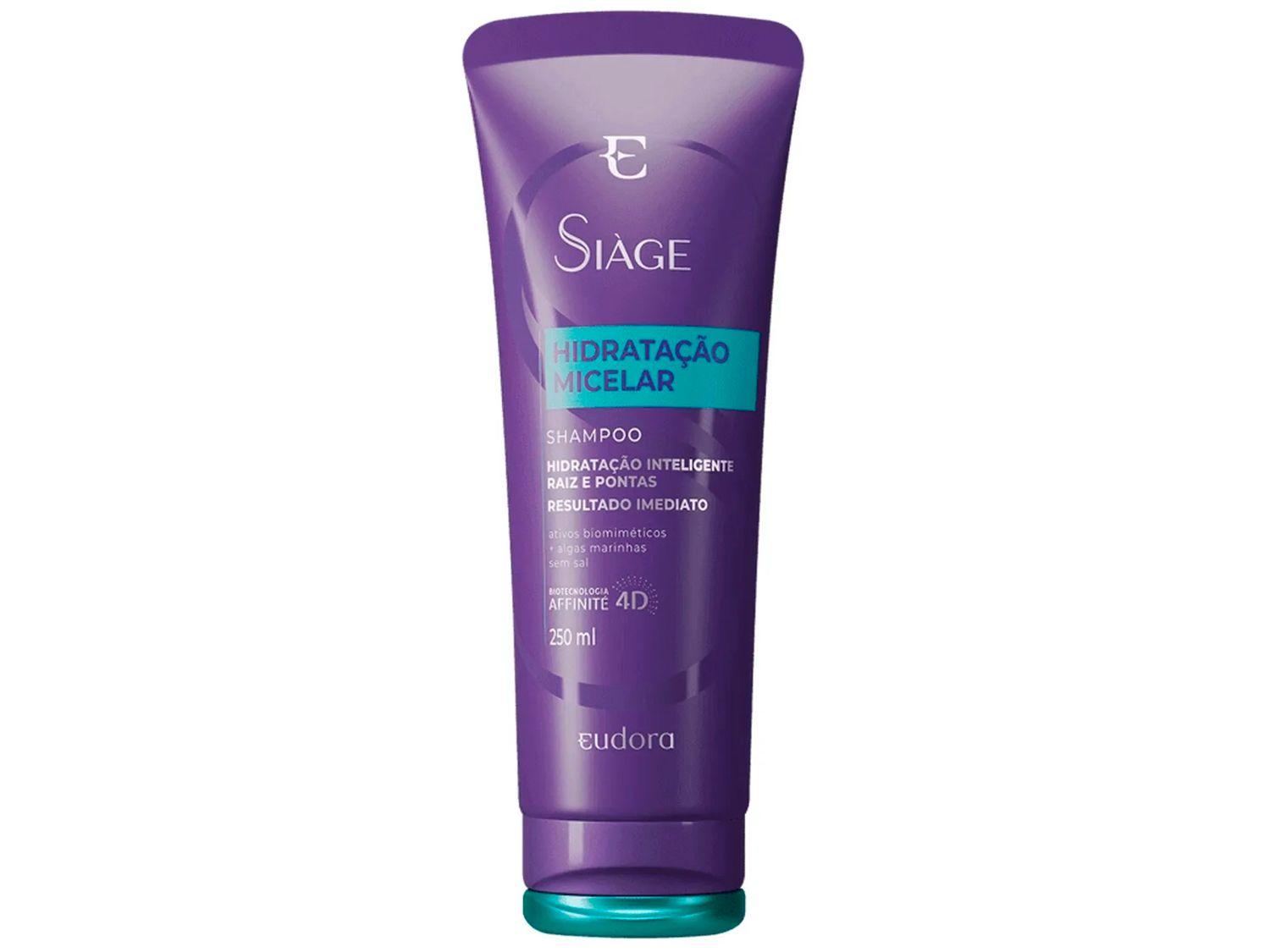 Shampoo Eudora Siàge Hidratação Micelar 250ml