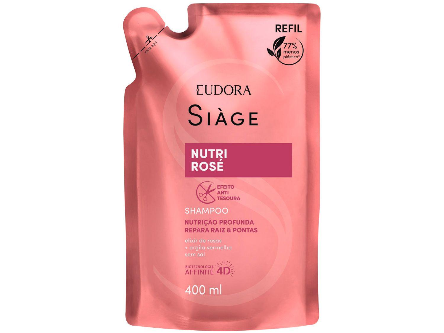 Shampoo Eudora Siàge Nutri Rosé 400ml