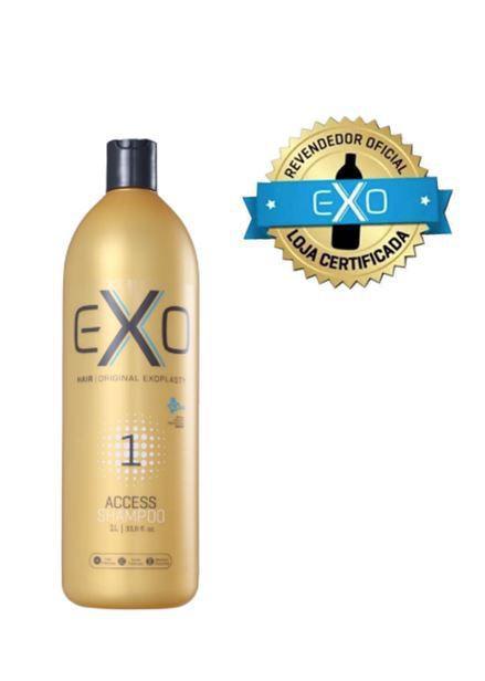 Shampoo Exo Hair Access Professional 1000ml Shampoo Magazine Luiza