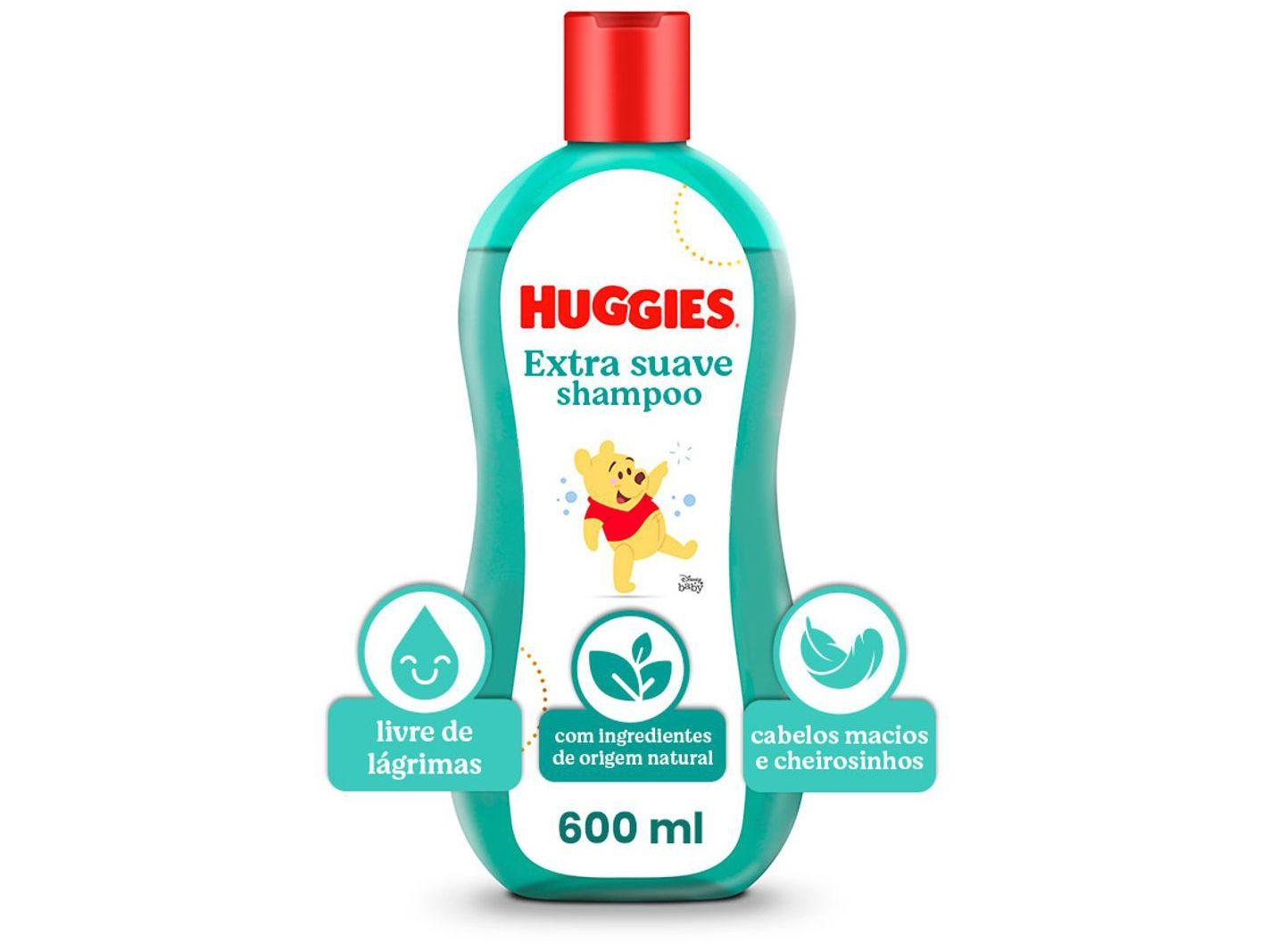 Shampoo Huggies Extra Suave 600ml