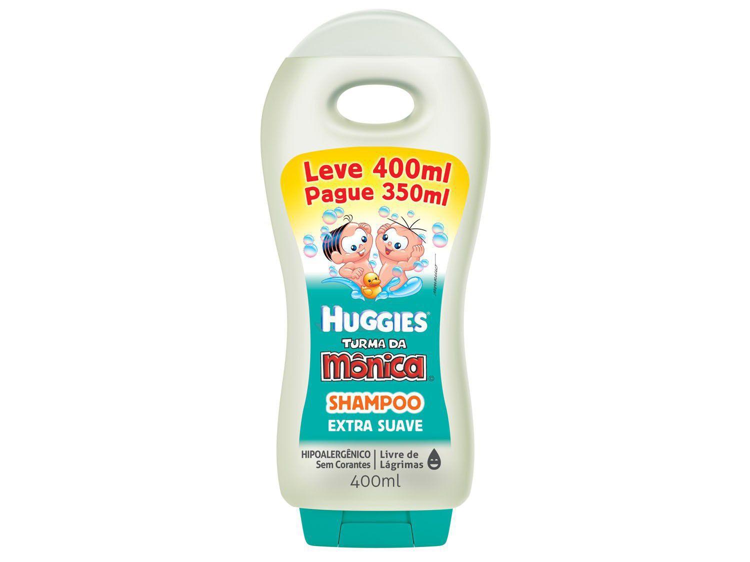 Shampoo Huggies Turma da Mônica Extra Suave 400ml Shampoo Infantil