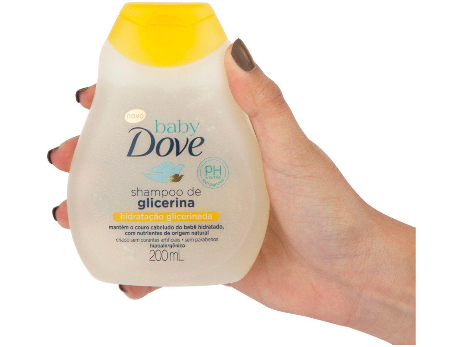Shampoo Infantil Baby Dove Hidratação Glicerinada 200ml